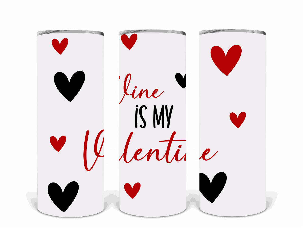 Wine is my valentine | Sublimation transfer