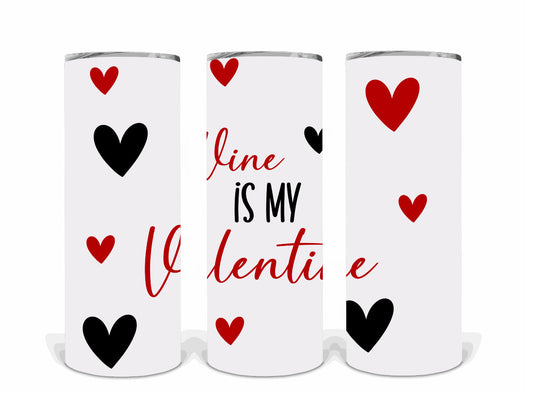 Wine is my valentine | Sublimation transfer