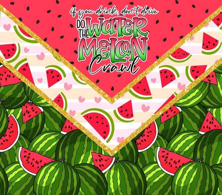 Watermelon crawl | Sublimation transfer