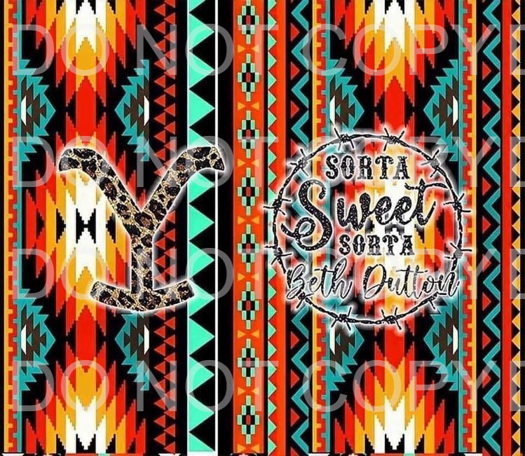 Sorta sweet, sorta Dutton | Sublimation transfer