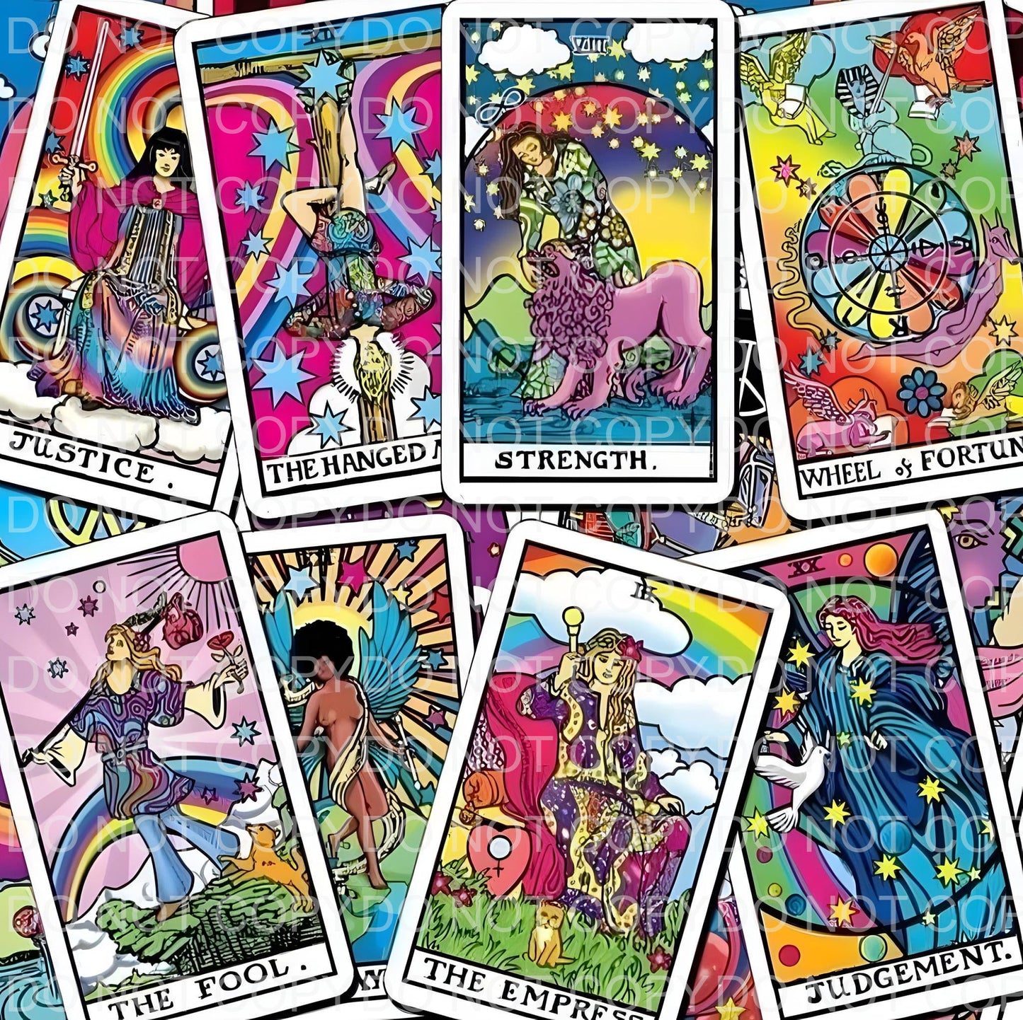 Tarot cards | Sublimation transfer
