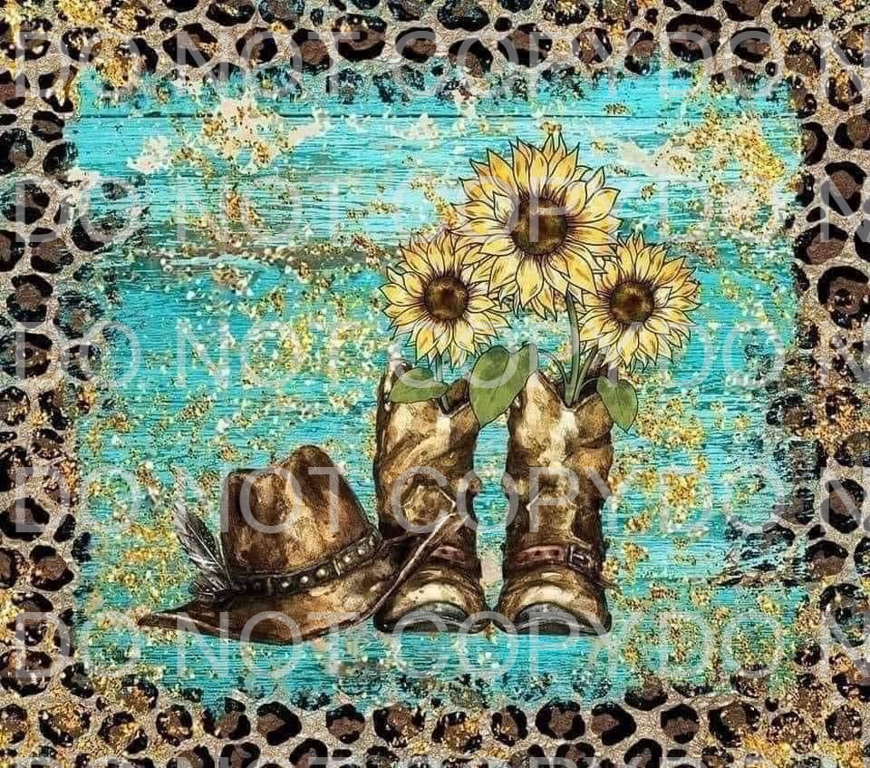 Boots + leopard | Sublimation transfer