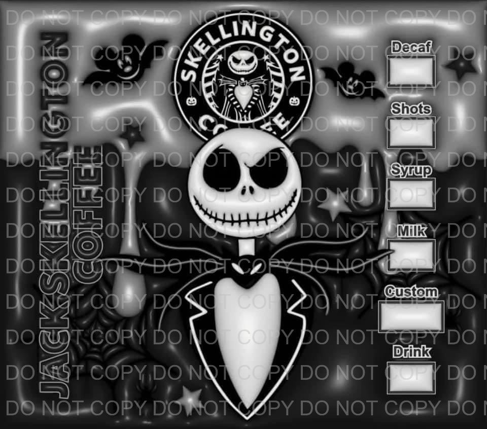 Characters + coffee | Sublimation transfer