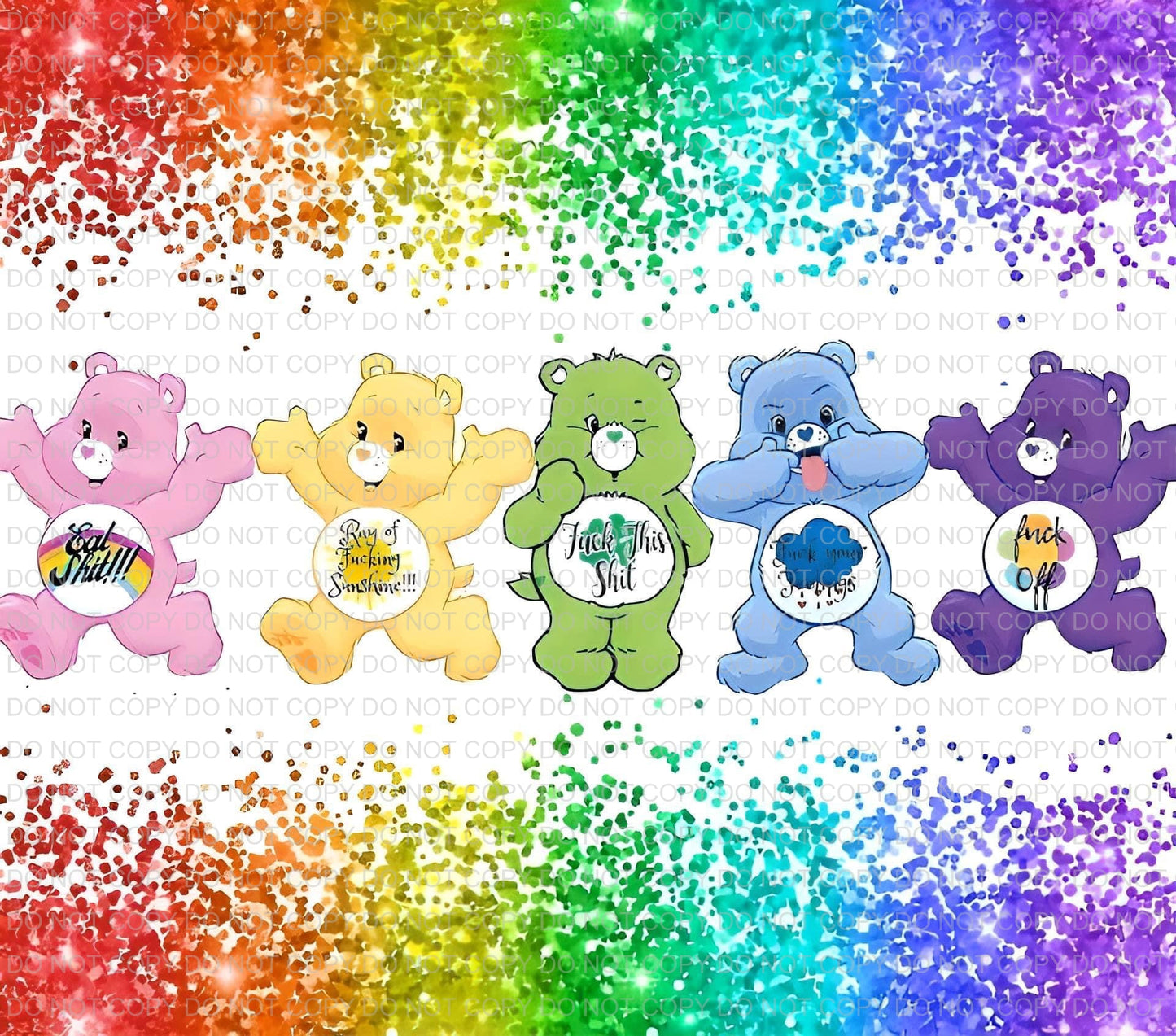 Care bear | Sublimation transfer