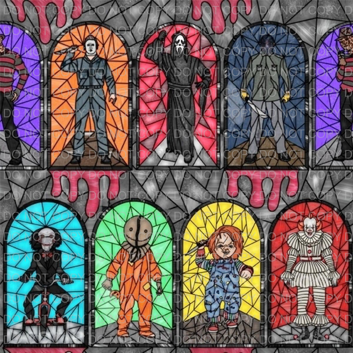 Halloween characters | Sublimation transfer