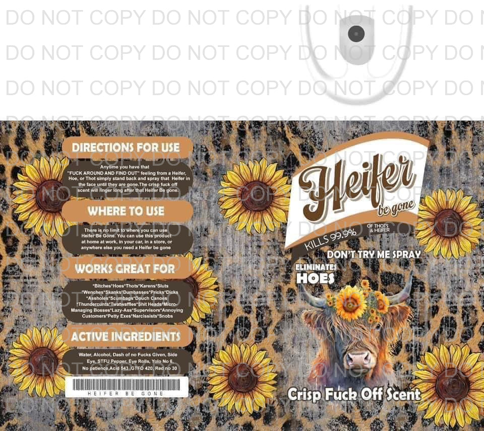 Heifer | Sublimation transfer
