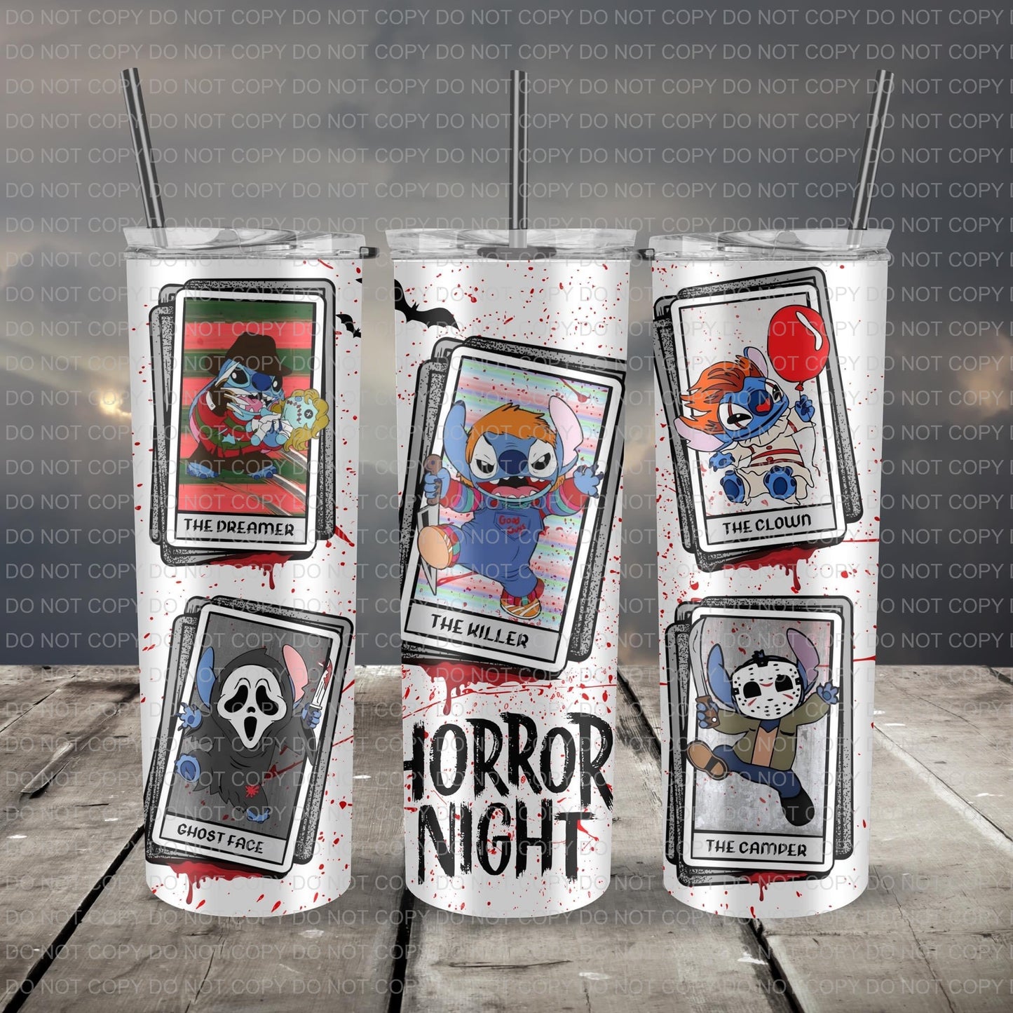 Horror night | Sublimation transfer