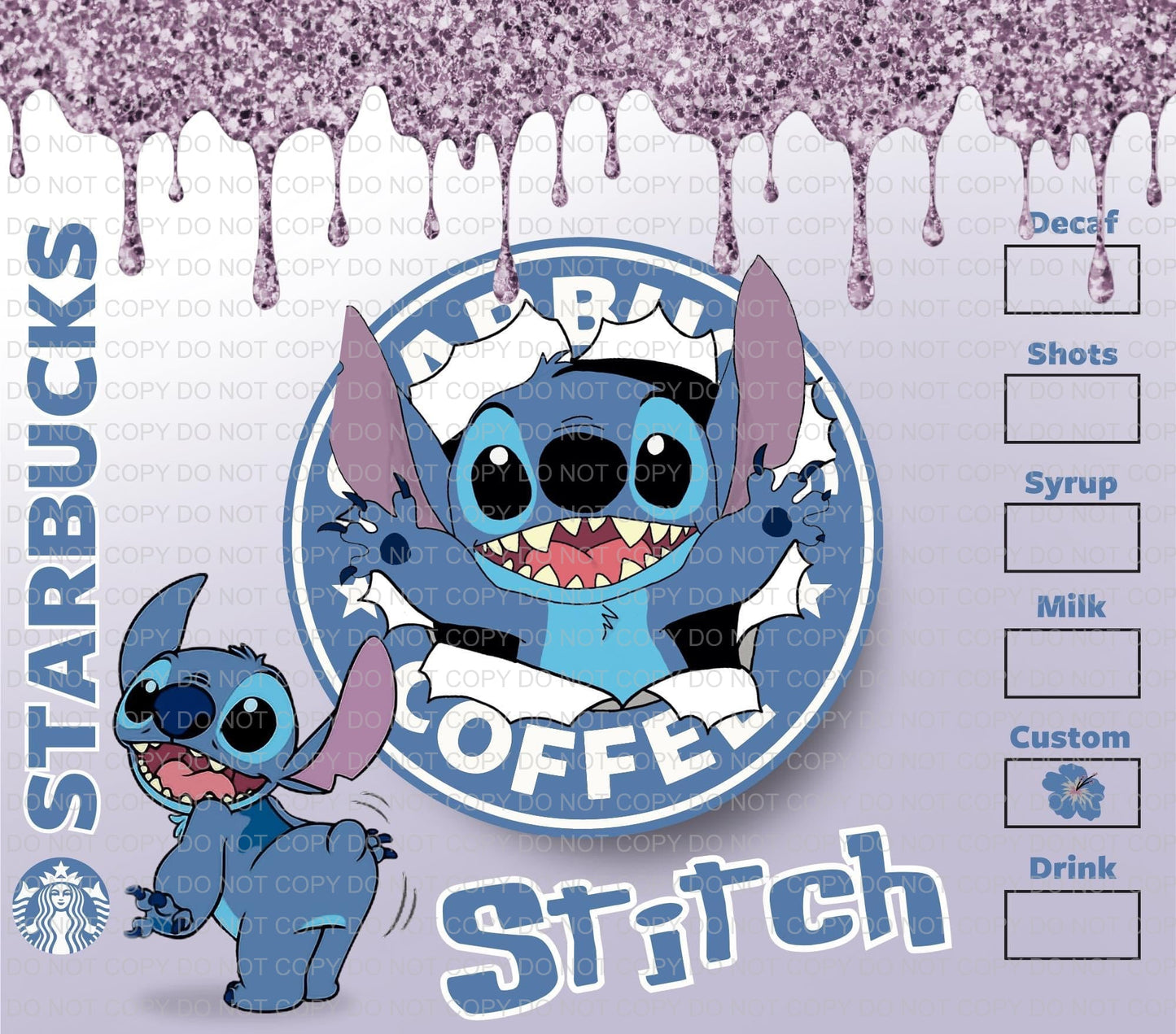 Characters + coffee | Sublimation transfer