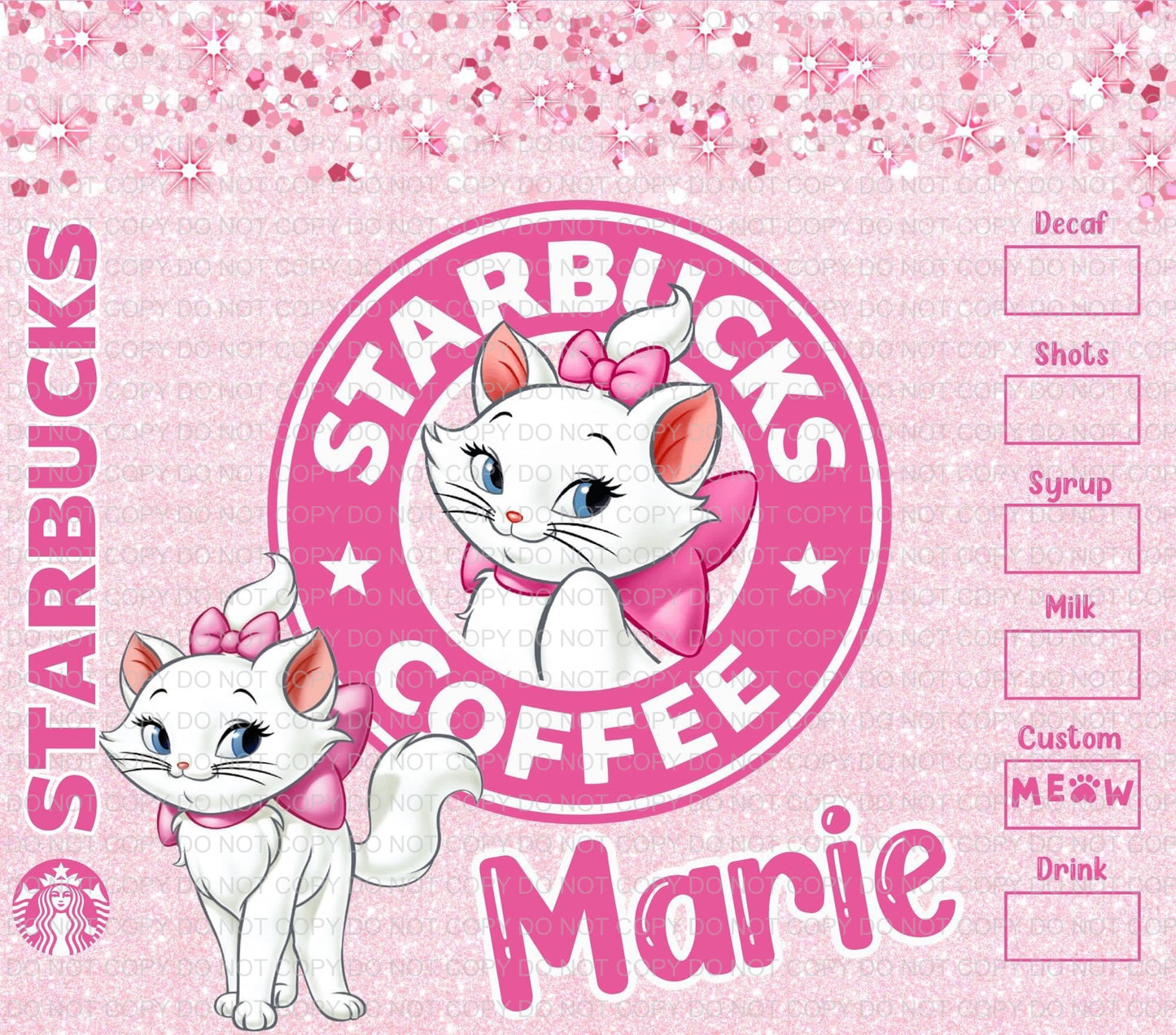 Characters + coffee | Sublimation transfer