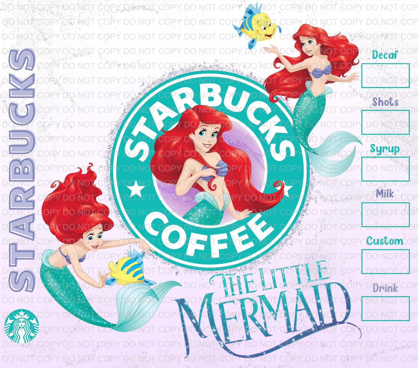 Characters + coffee | Sublimation transfer