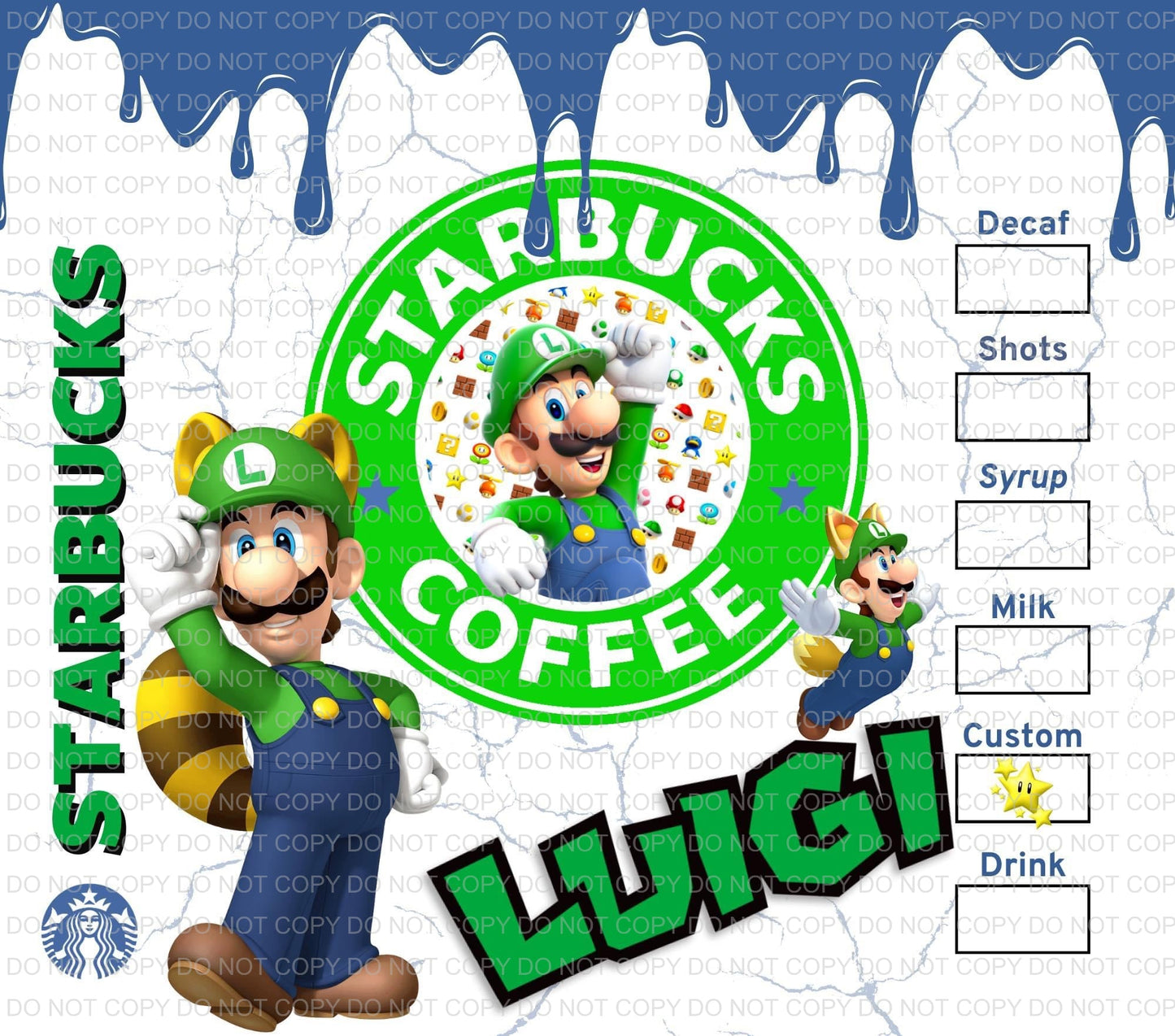 Characters + coffee | Sublimation transfer