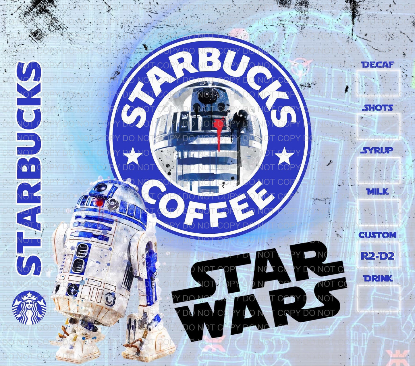 Characters + coffee | Sublimation transfer