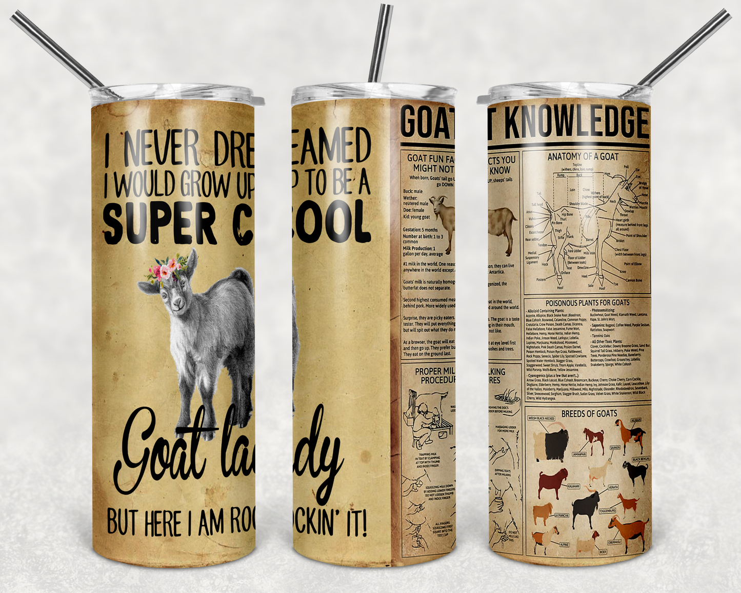 Goat lady | Sublimation transfer