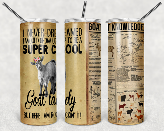 Goat lady | Sublimation transfer