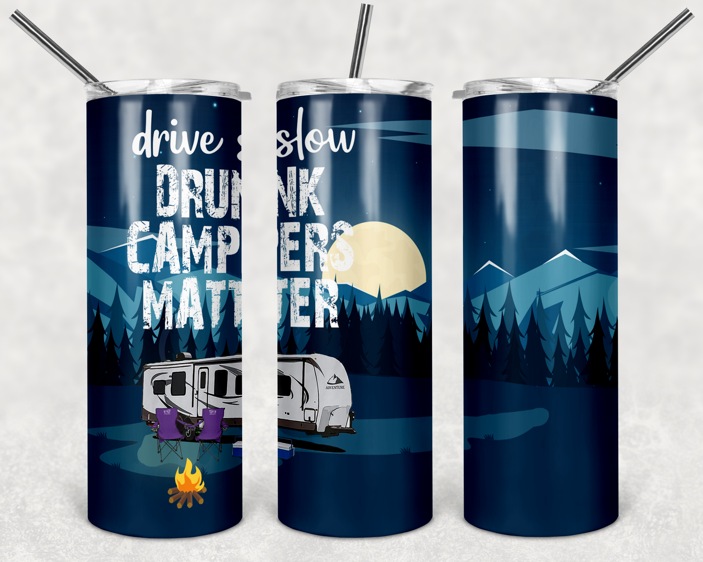 Drunk campers matter | Sublimation transfer