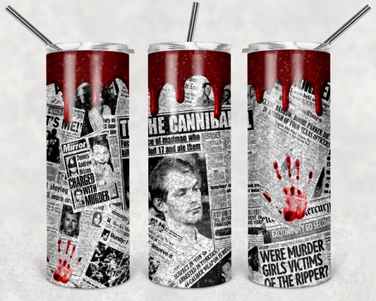 Serial killers + drip | Sublimation transfer