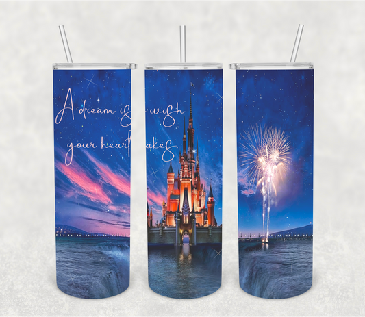 A dream is a wish your heart makes | Sublimation transfer