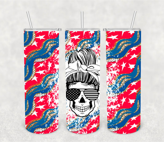RWB skull | Sublimation transfer