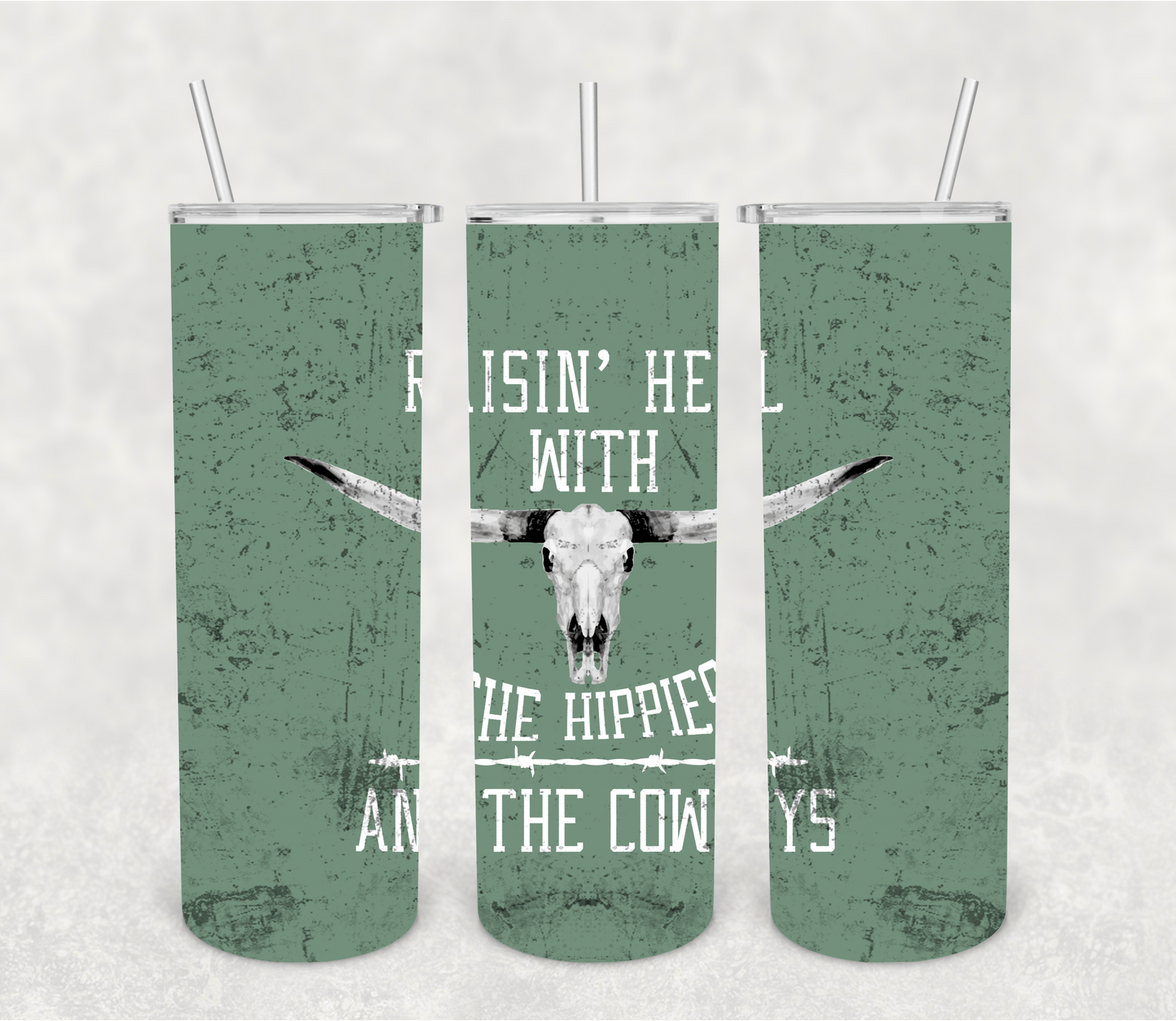 Hippies & cowboys | Sublimation transfer