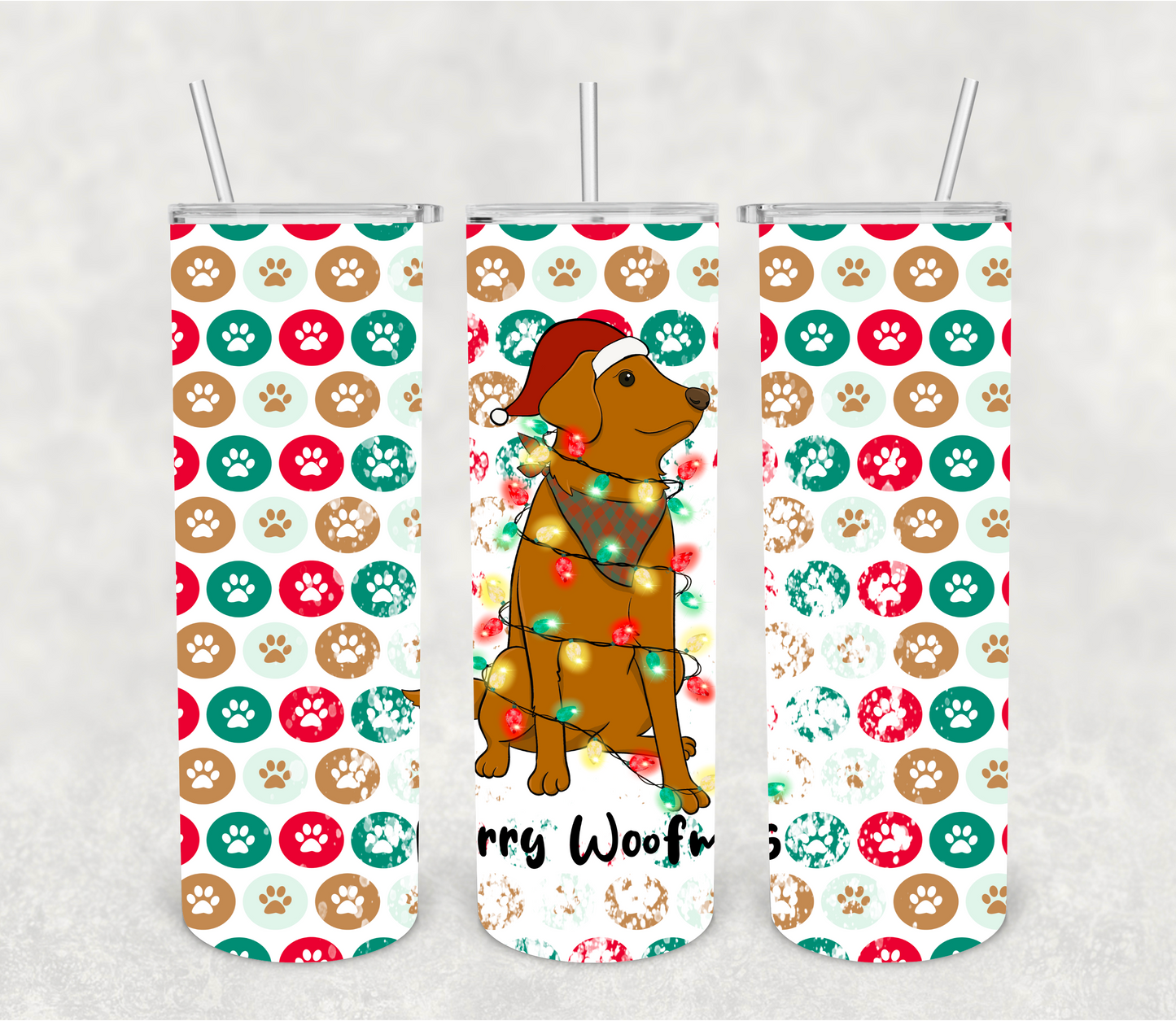 Merry woofmas | Sublimation transfer