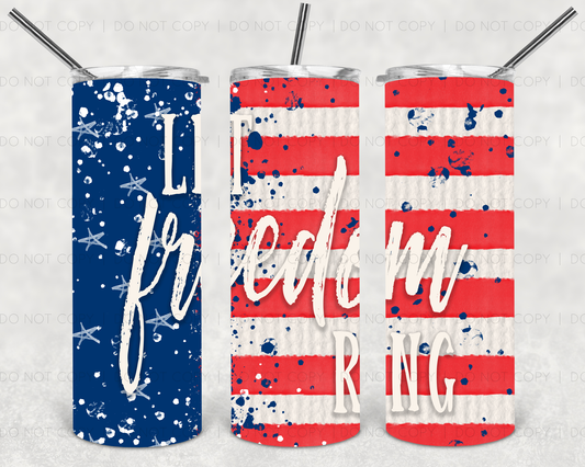 Let freedom ring | Sublimation transfer