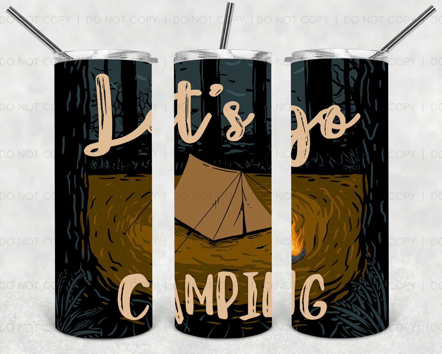 Let's go camping | Sublimation transfer