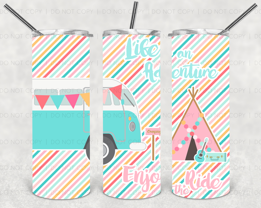 Life is an adventure | Sublimation transfer