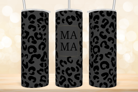 MAMA black leopard | Sublimation transfer