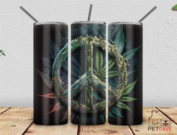 Peace weed sign | Sublimation transfer
