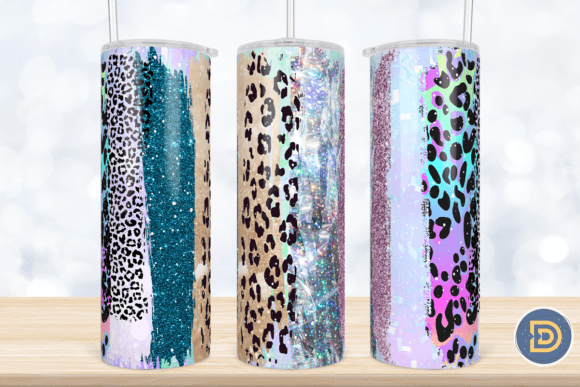 Blue & purple brush strokes | Sublimation transfer
