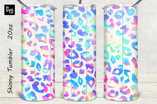 Rainbow leopard | Sublimation transfer