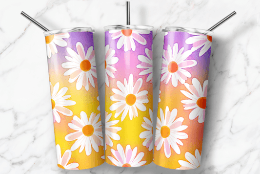 Seamless daisies | Sublimation transfer