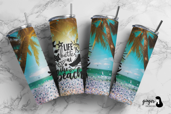 Life is better at the beach | Sublimation transfer