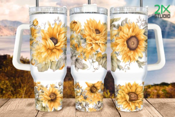 Sunflowers | 40oz transfer