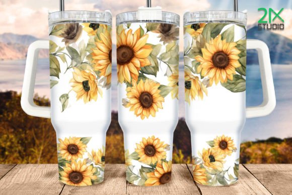 Sunflowers | 40oz transfer