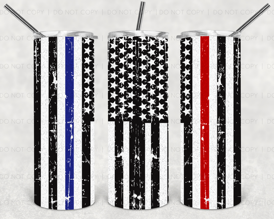 Red + blue line | Sublimation transfer