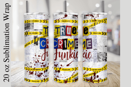 True crime junkie | Sublimation transfer