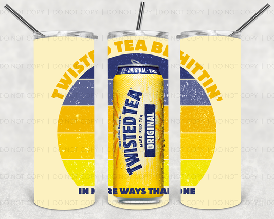 Twisted tea be hittin' | Sublimation transfer