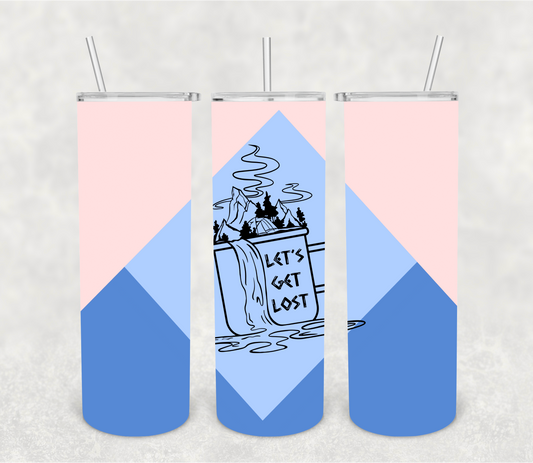 Lets get lost | Sublimation transfer