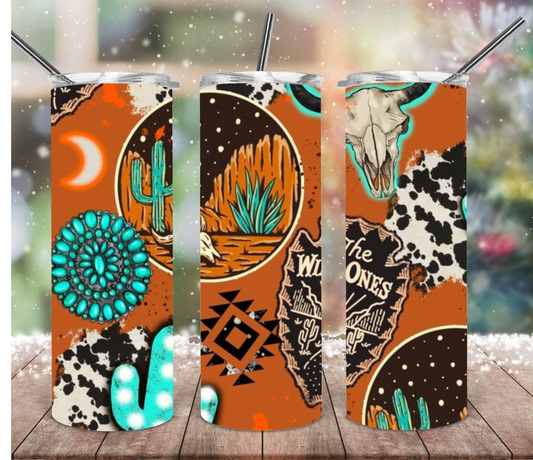 Western collage | Sublimation transfer