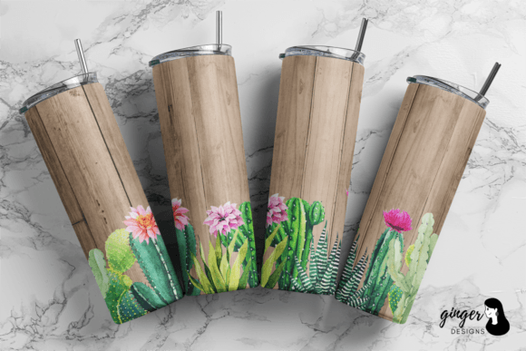 Wood + cactus | Sublimation transfer