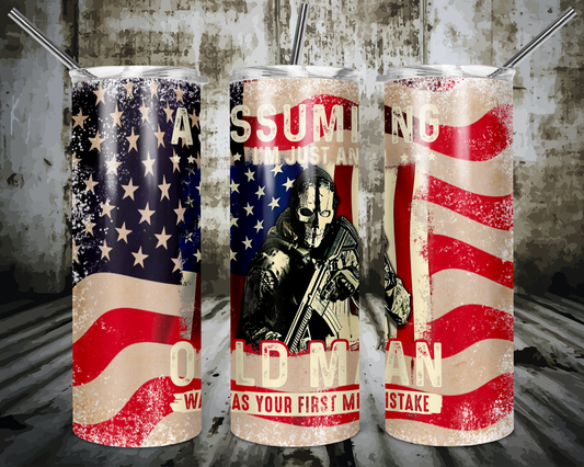 Assuming i'm just an old man | Sublimation transfer