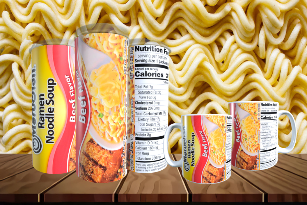 Beef noodles FOD | Sublimation transfer
