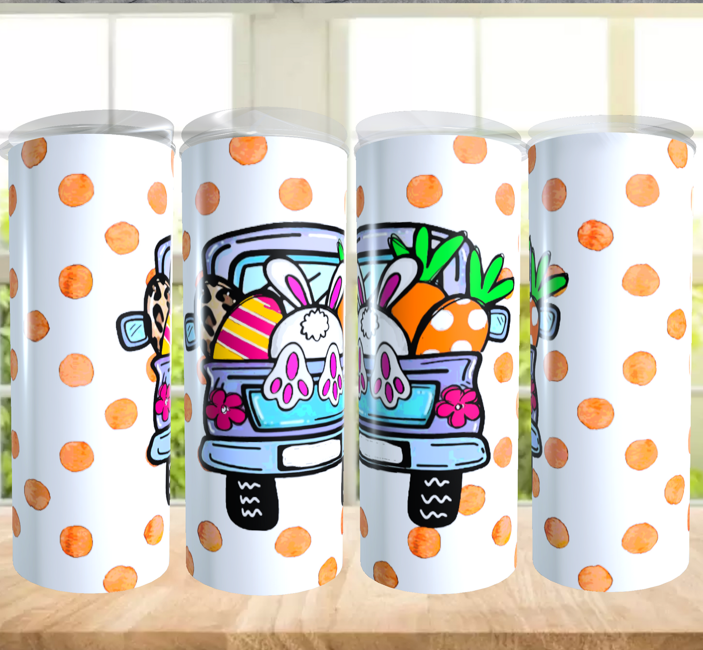 Bunny in truck | Sublimation transfer