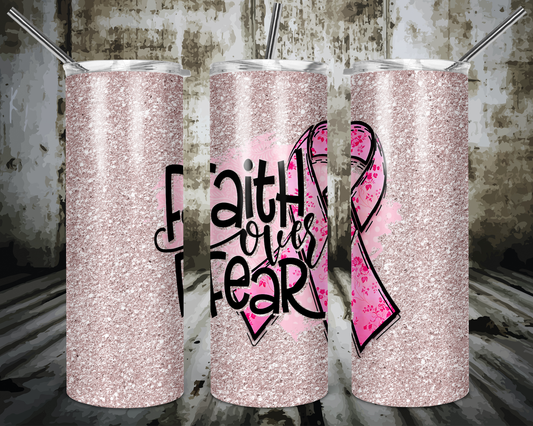 Faith over fear | Sublimation transfer