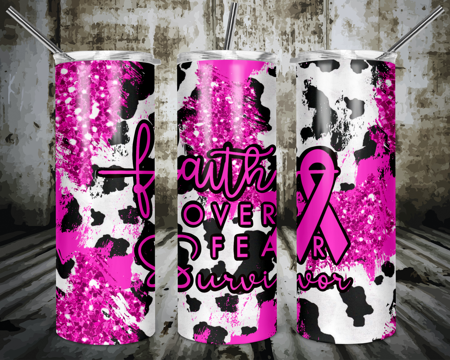 Faith over fear | Sublimation transfer