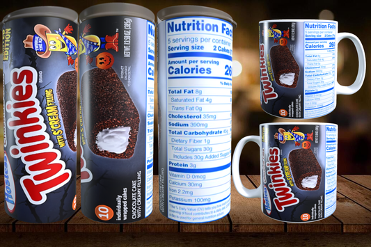 Halloween chocolate cake SNK | Sublimation transfer