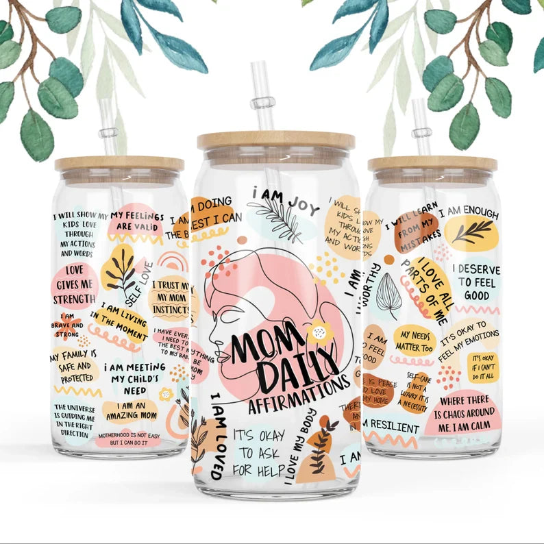 Mom affirmations | Sublimation transfer