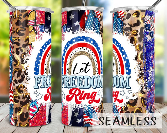 Let freedom ring | Sublimation transfer
