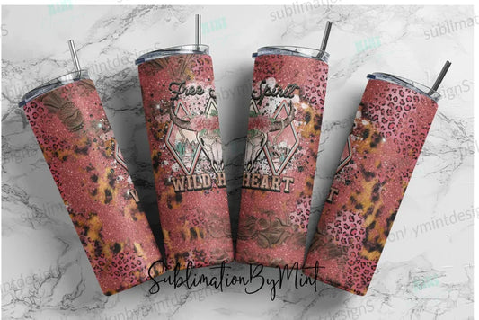 Free spirit, wild heart | Sublimation transfer